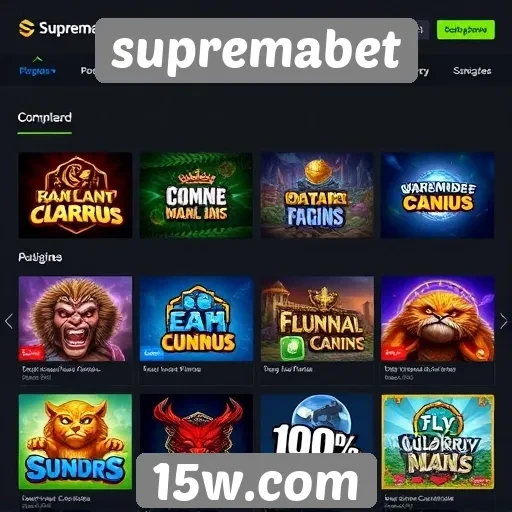 Avaliação dos jogos disponíveis na supremabet