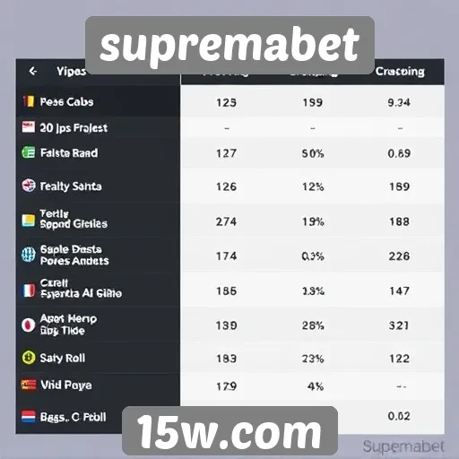 Comparação de odds no Supremabet e concorrentes